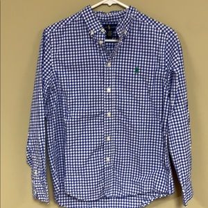 Boys Button Up Polo